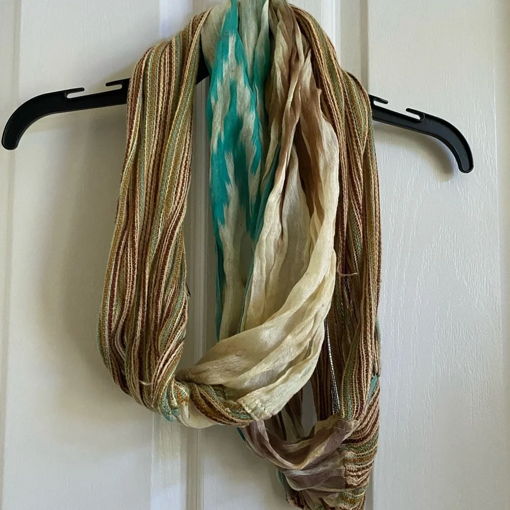 Multi-Textured Scarf - Picture 1 of 2